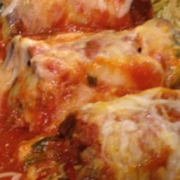 Eggplant Rollatini with Spinach and Artichoke
