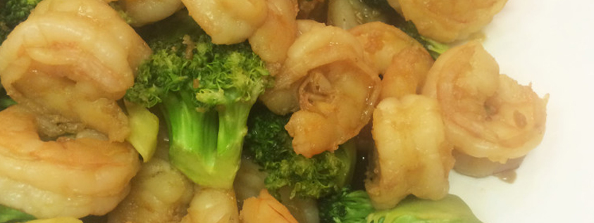Honey Shrimp and Broccoli
