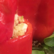 Chicken & Couscous Stuffed Peppers