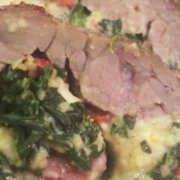Spinach Cheese Stuffed London Broil