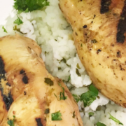 Lime Chicken and Rice