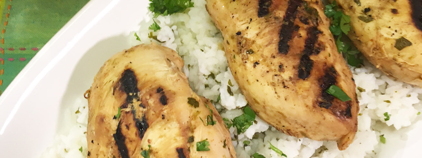 Lime Chicken and Rice