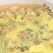 Sausage, Bean and Spinach Dip