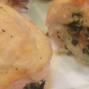 Spinach and Blue Cheese Stuffed Chicken