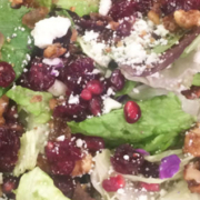Cranberry Salad with Balsamic Fig Dressing