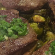 Steak and Brussels Sprouts Skillet