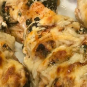Spinach and Cheese Stuffed Chicken