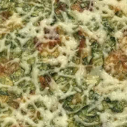Spinach, Bacon and Hash Brown Quiche
