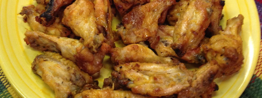 Baked Spicy Wings - Gridiron Grille