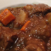 Chocolate and Beer Beef Stew