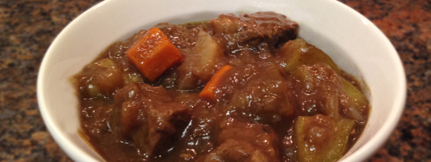 Chocolate and Beer Beef Stew
