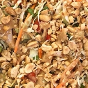 Thai Peanut Chicken Slaw Salad