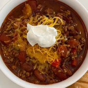 One-Pot Beef and Sausage Chili