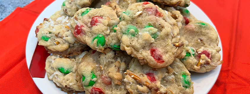 “Everything but the Kitchen Sink” Holiday Cookies